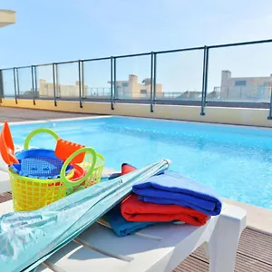 Floripes Luxury With Pool On Rooftop Apartment